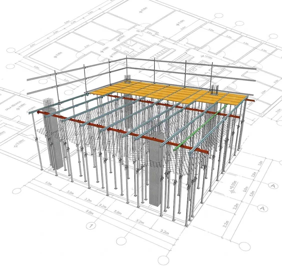 Sáez Formworks - Sistema 2000