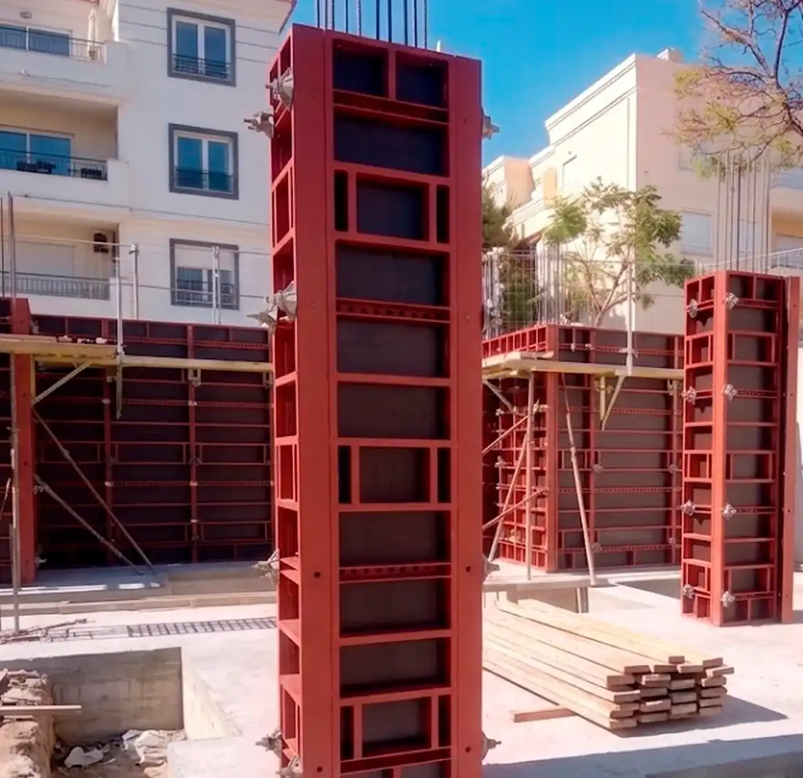 Sáez Formworks - Alkes Alu pilar